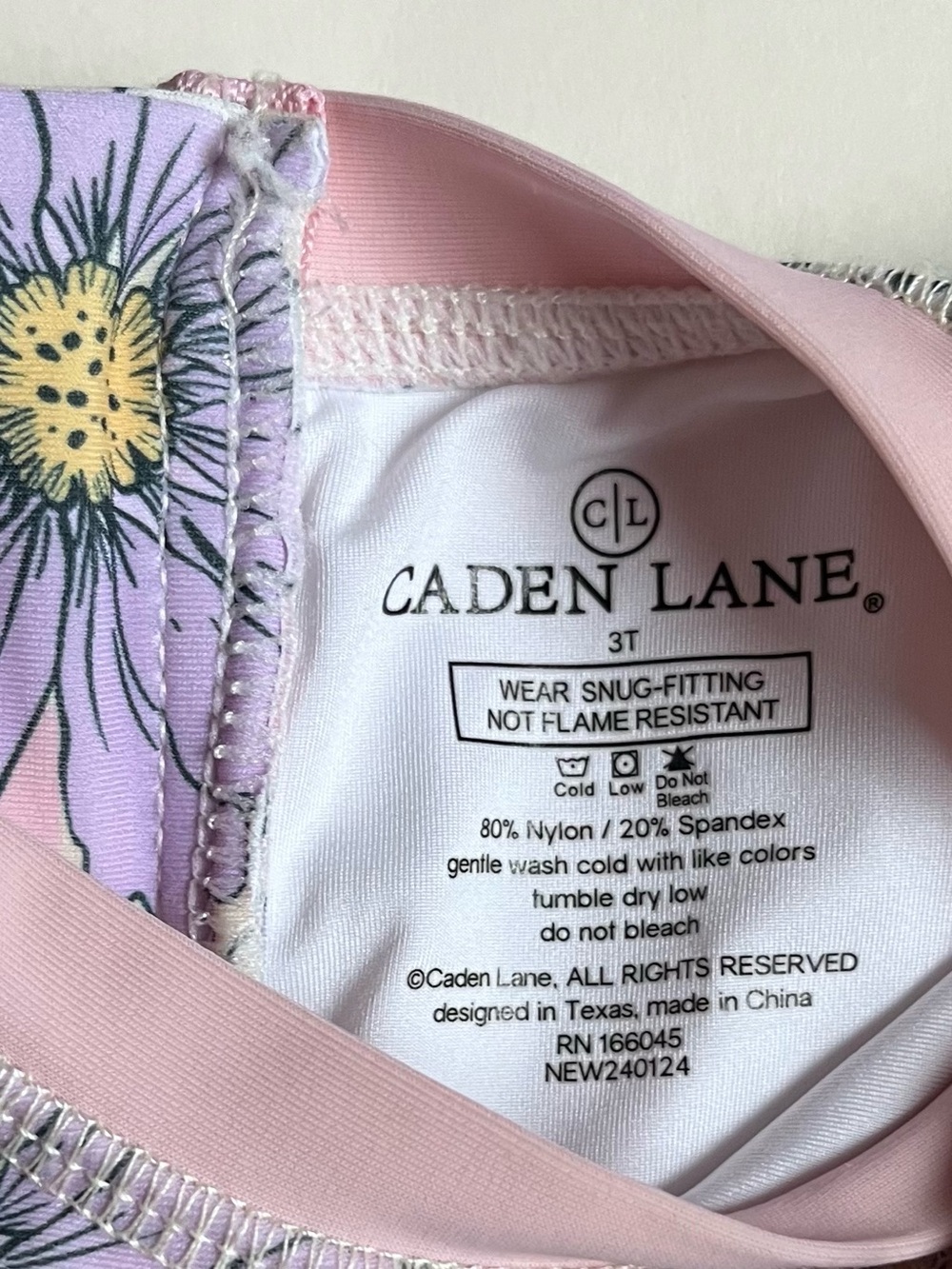 Caden Lane UV Protection Ruffle Bottom Swimsuit - Picture 10 of 10